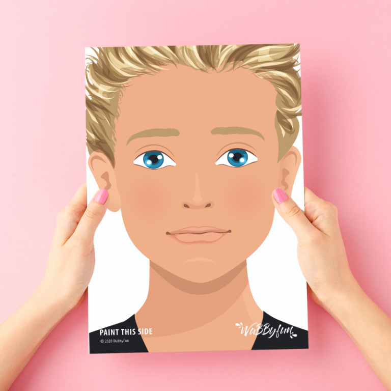 Wabbyfun Oefenbord Vince A4