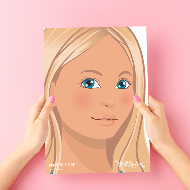 Wabbyfun Oefenbord Charlie Zijaanzicht Linkshandig A4