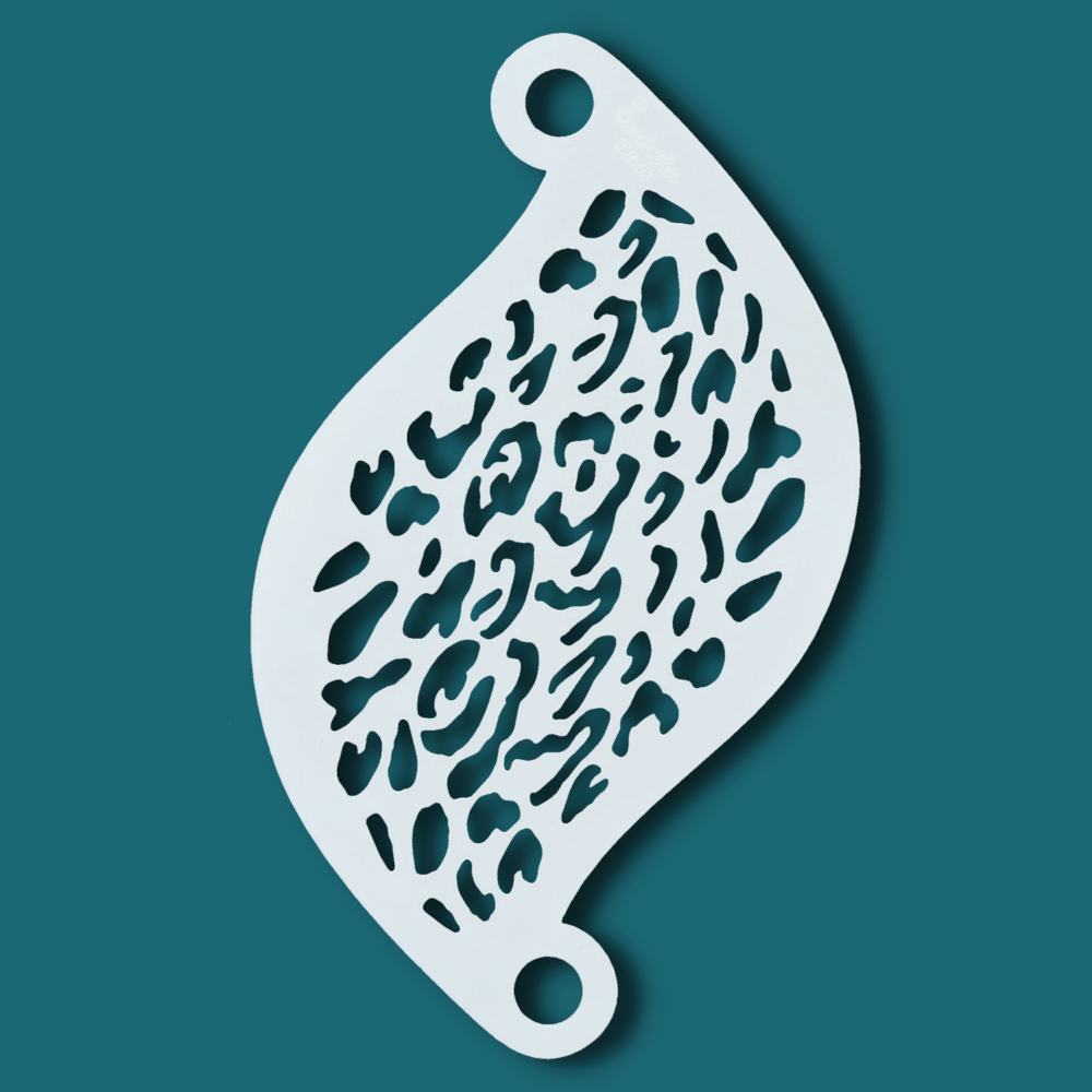 Superstar Face Paint Stencil Wild Beast