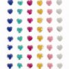 Pxp Body Jewels / Lichaamsversiering Hartje Glitter 60 Assor