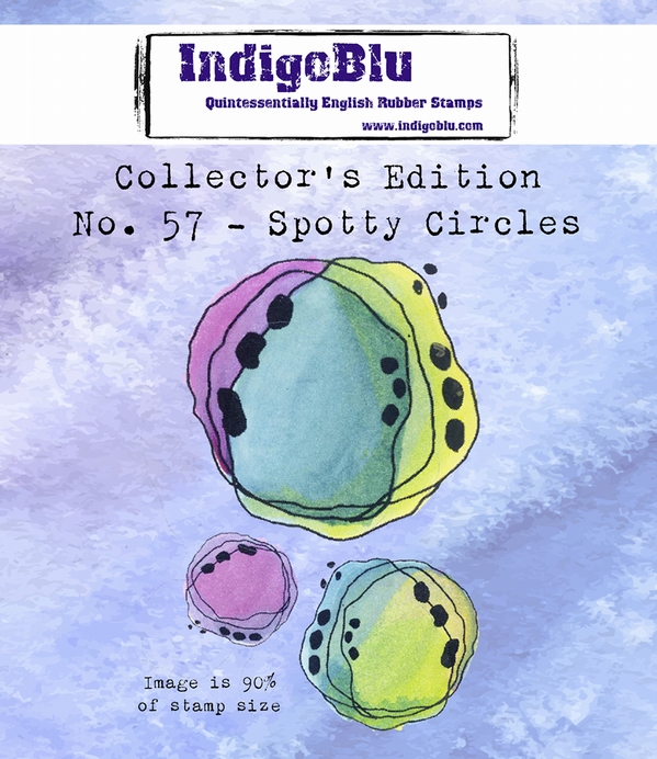 Indigoblu Stempel Collector's Edition 57 Spotty Circles