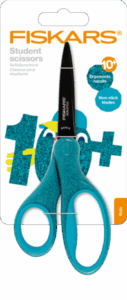 Fiskars Scissors Kids +10 Glitter Blue 18cm
