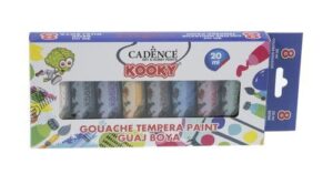 Cadence Art & Hobby Paints Gouache Tempera Set 8 X 20 Ml