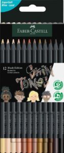 Faber Castell Black Edition Skintones 12 Stuks