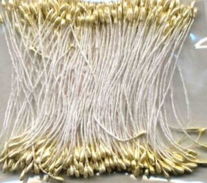 Meeldraden pearlized Lt. Yellow - 144stuks