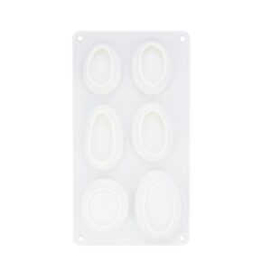 Siliconen Mal 26,3cm X 14,5cm X 3cm Kasseien Motief (6 St)