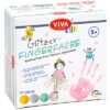Viva Kids Vingerverf Glitter Set – 4x 100 Ml