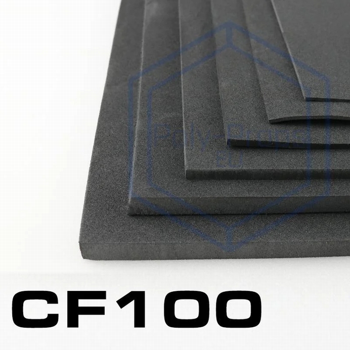 Eva Foam Black Cf100 3mm 0,5 X 1m