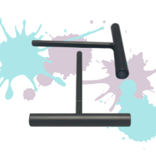 Metal T Black 15 Cm Powertex Standaard