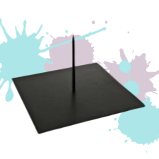 Metal Sockle 25x25 Cm 1 Pin Powertex Frame