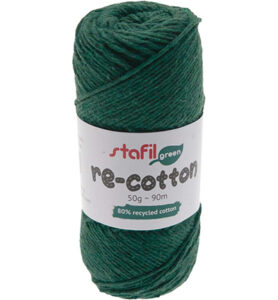 Re Cotton, Dark Green 50gr 90mtr Dikte 1mm
