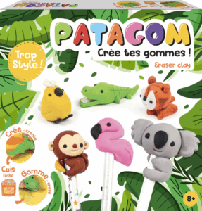 Patagom Gum Klei Set Wilde Dieren Jungle