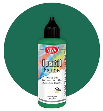 Viva Decor Textil Farbe Dunkelgrun 90ml
