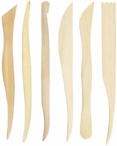 Wooden Sculptingtools 6 Stuks