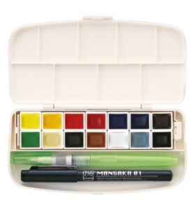 Gansai Tambi Portable Set 14 Kleuren