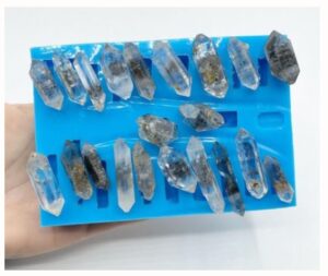 Siliconen Mal Natuurlijke Kristallen 21 St Small