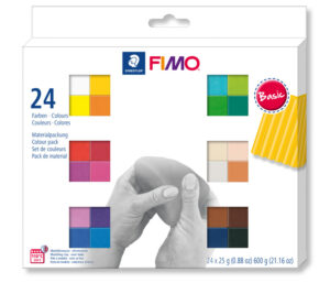 Fimo Soft Set Colour Pack 24 Basic Colours