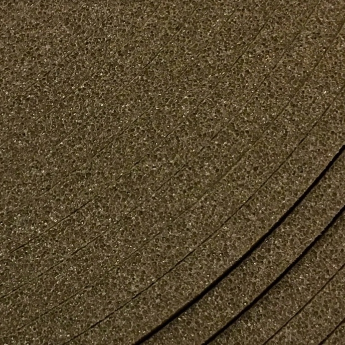 Thermoplastic Pe Foam Donker Bruin 3,5mm 0,95 M Breed