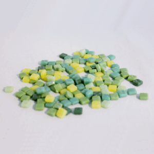 Colourful Squares Mix Lime Squash 100 Gr