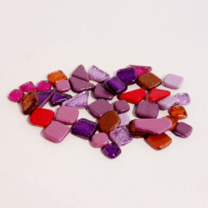 Soft Glas Polygonal Glitter Mix Rainbow Fire 100 Gr