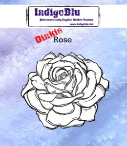 Indigoblu Dinkie Stempel Rose
