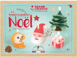Graine Creative Kaarsen Kneden Set Kerst