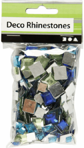 Strasstenen Vierkant Blauwe Harmonie 6 12 Mm 360 Stuks