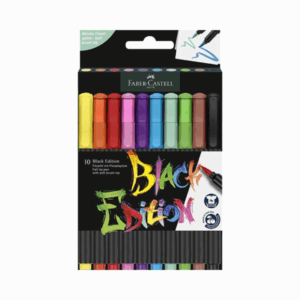Faber Castell Brushpen Black Edition 10 St