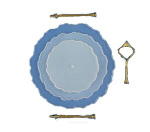 Siliconen Mal Etagere 3 Geode Dienbladen