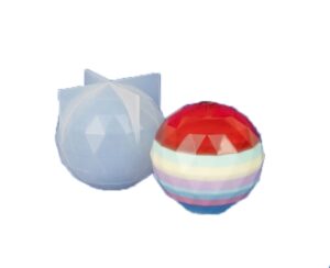 Siliconen Mal 3d Fantasie Blinkende Bal