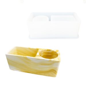 Siliconen Mal 19,1cm X 9cm X 7,1cm Pennenhouder Rond