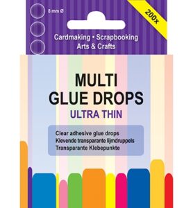 Glue Drops Ultra Thin 8mm 200 Stuks In Doosje