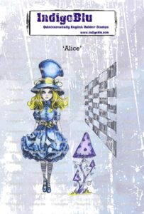Indigoblu Rubber Stamp Alice A6