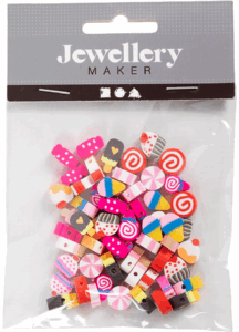 Polymeer kraal Candy mix Assorti- 60 st