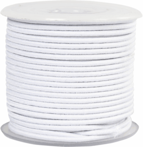 Creativ Company Elastiek Koord 2 Mm 25 M Wit
