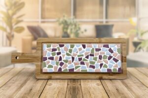 Mozaiekpakket Diy Borrelplank Pastel