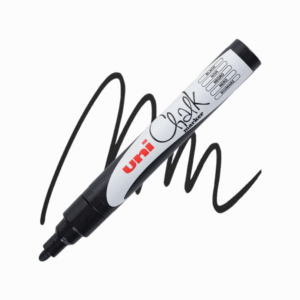 Uni Chalk Marker 5m Zwart