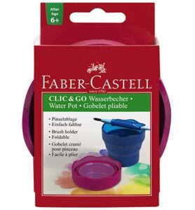 Faber Castell Watercup Clic & Go Rood Oranje