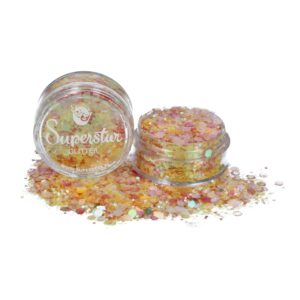 Golden Mermaid Chunky Glitter Mix 8 Ml.