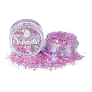 Pink Mermaid Chunky Glitter Mix 8 Ml.