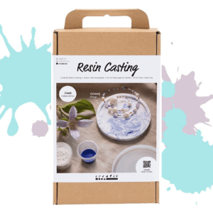 Cc Hobbyset Resin Hars Gieten Dienblad Met Marmereffect