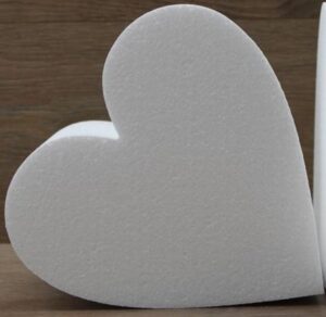 Hart 50 Cm Piepschuim Snijvorm 3cm Dikte
