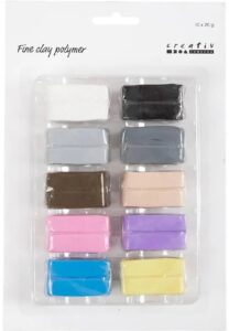 Fine Polymer Clay Helder Kleurrijk 10 X 20 Gram