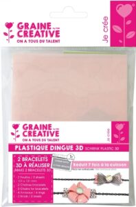 Gc Krimpfolie Set 3d Armbanden Roze Transparant