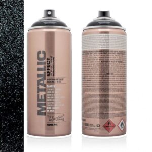 Montana Metallic Spray Acryl Metallic Black 400ml