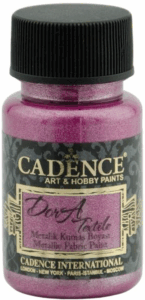 Cadence Dora Metallic Textielverf Cyclaam 1144 50ml