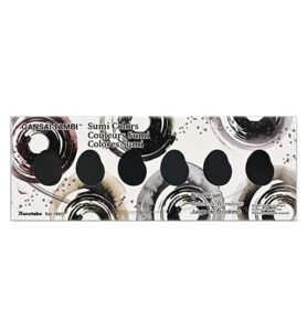 Gansai Tambi Sumi Colors, 6 Colors Set