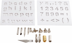 Houtbrander Accessoire Set