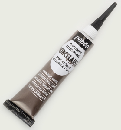 Pébéo Porcelaine 150 Contour Shimmer Chocolate 20ml