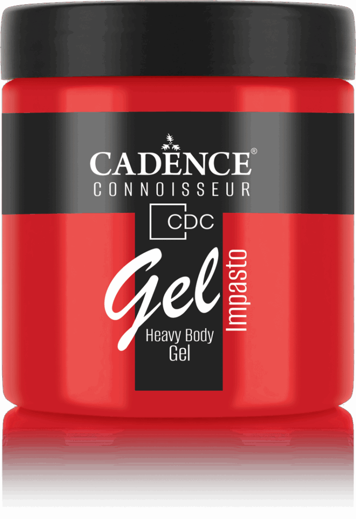 Cadence Heavy Body Gel Impasto 250 Ml Poppy Red